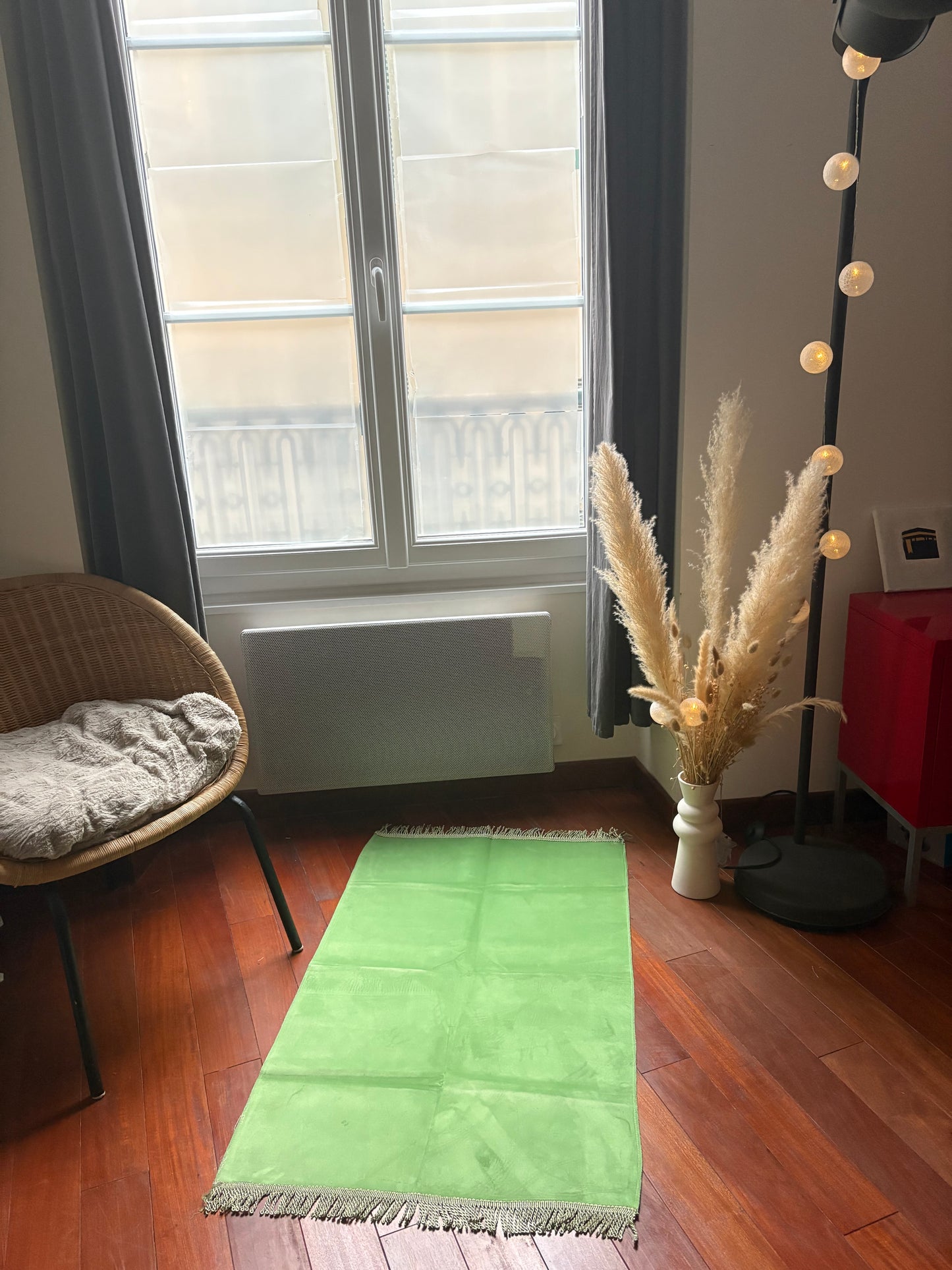 Tapis de prière personnalisé en velours