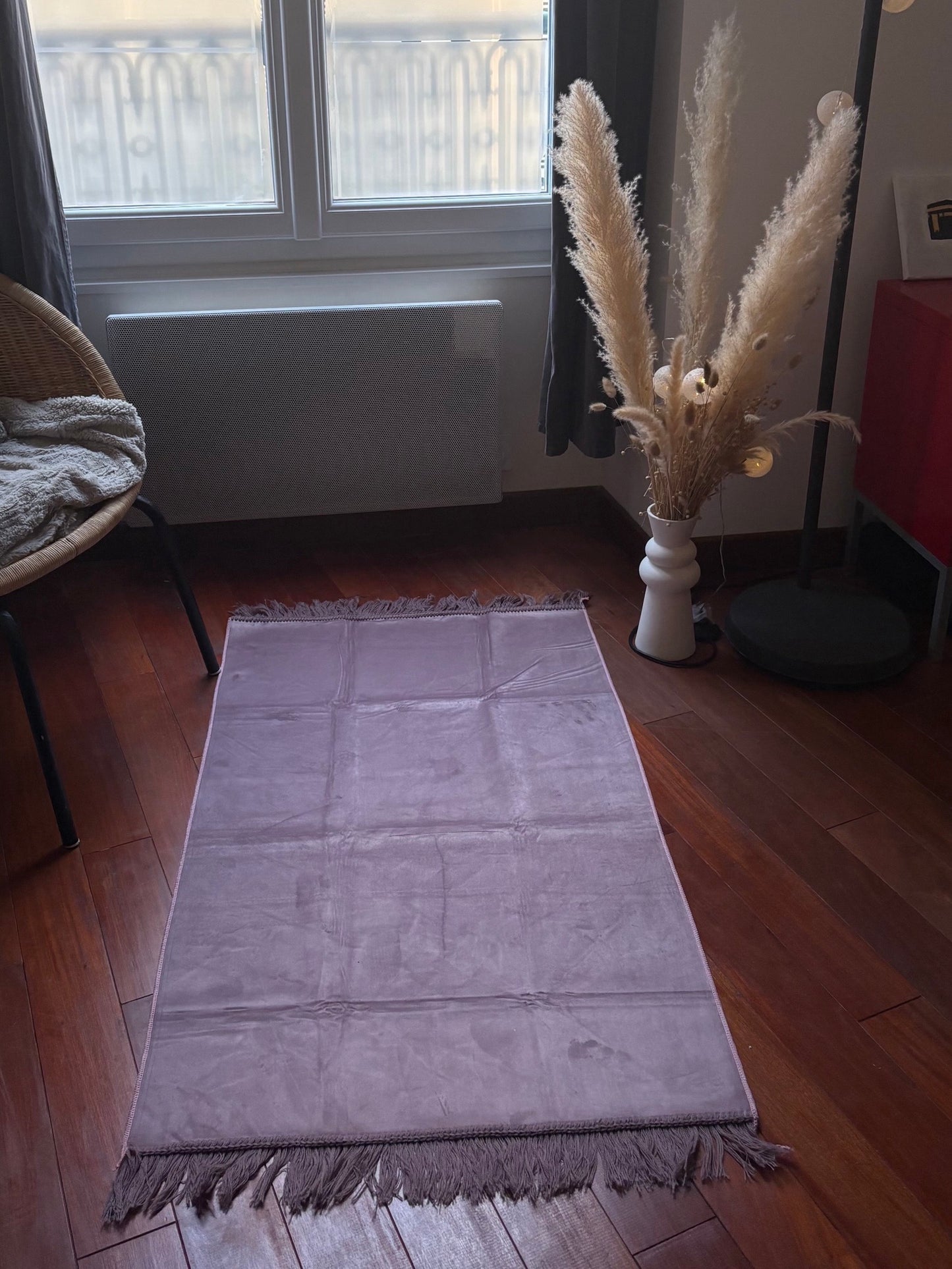 Tapis de prière personnalisé en velours
