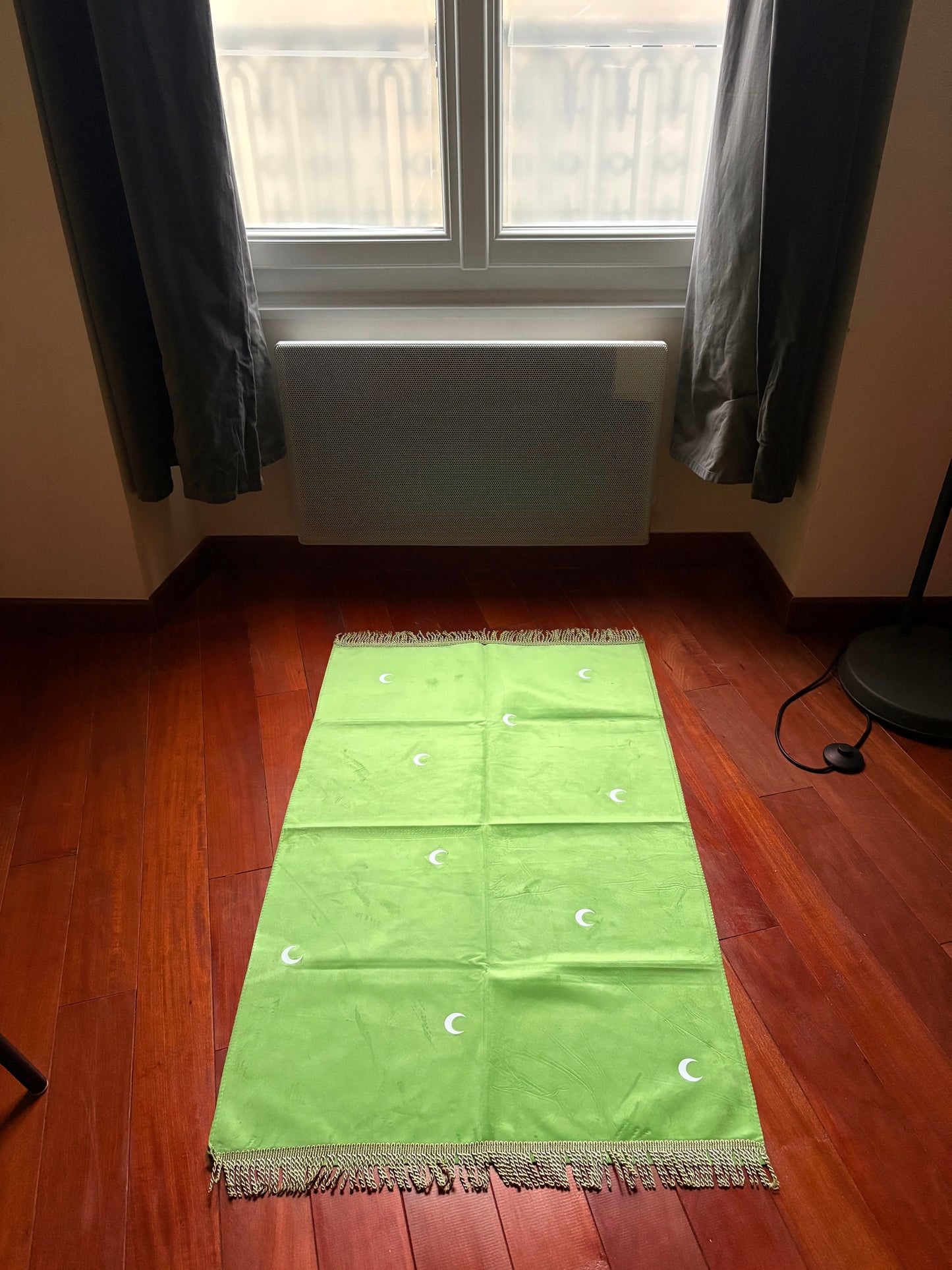 Tapis de prière personnalisé en velours