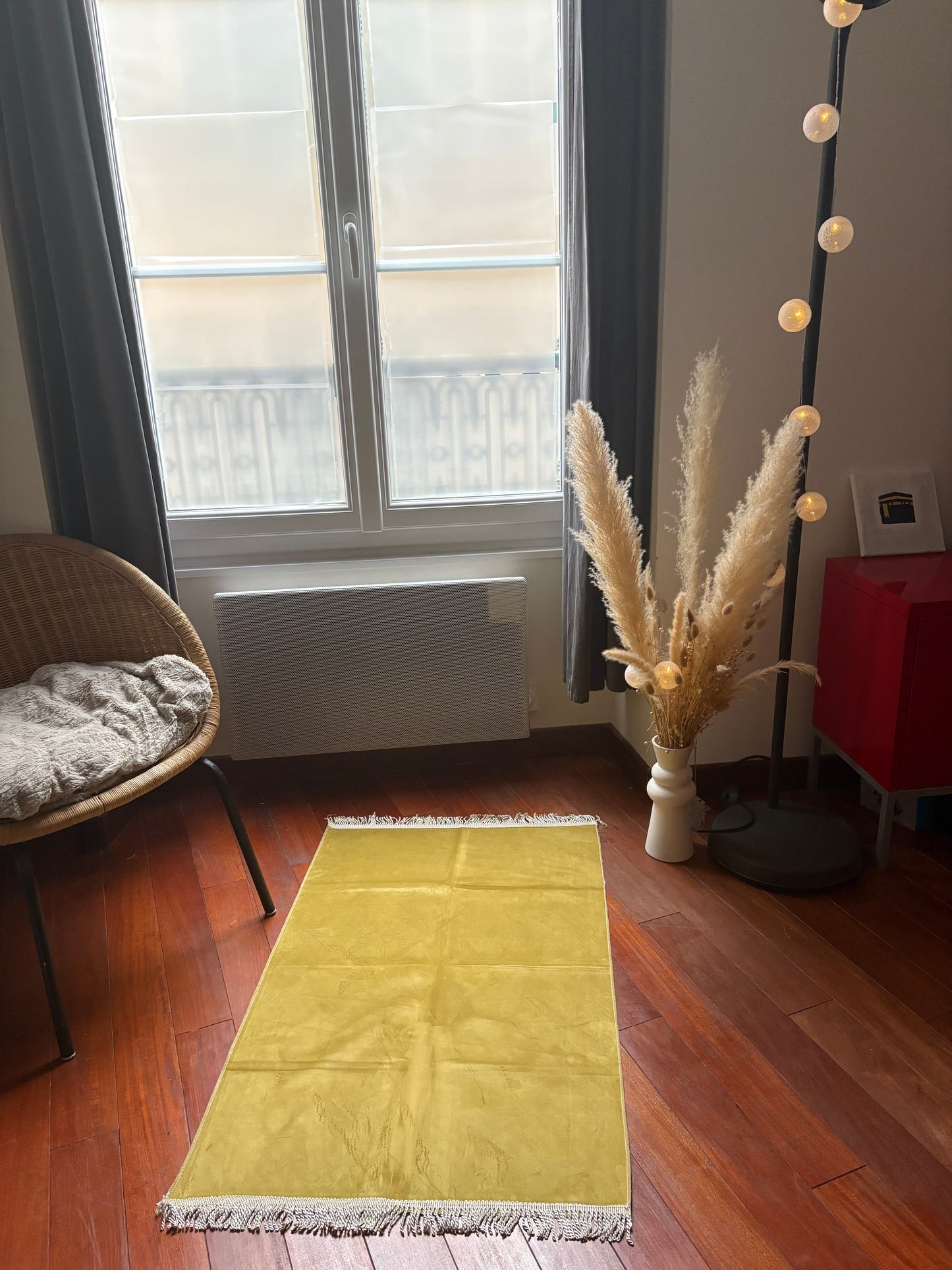 Tapis de prière personnalisé en velours