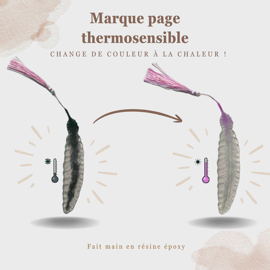 Marque page - Change de couleur